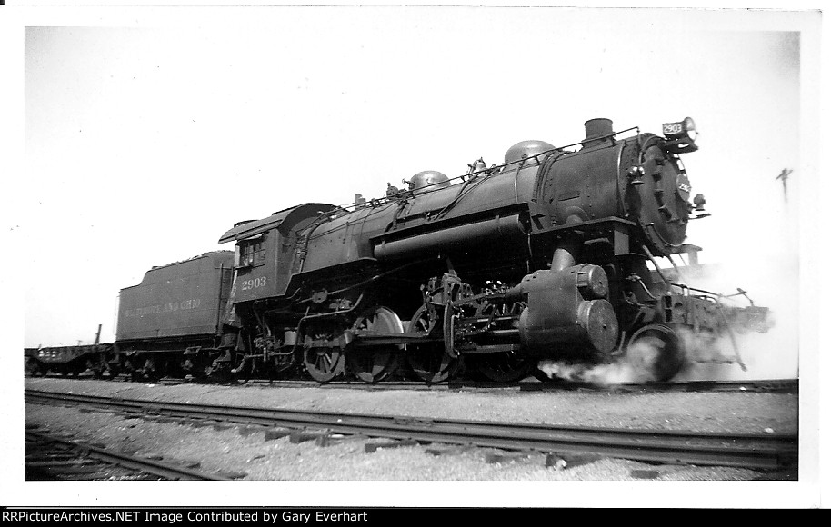 Baltimore & Ohio 2-8-0 #2903